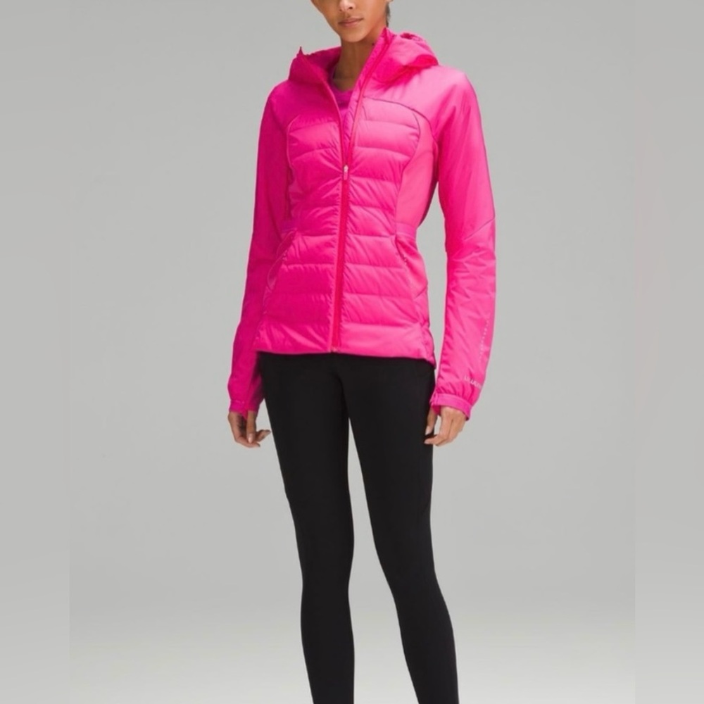 Lululemon 🍋 Down For It All Jacket Sonic Pink Sz 4